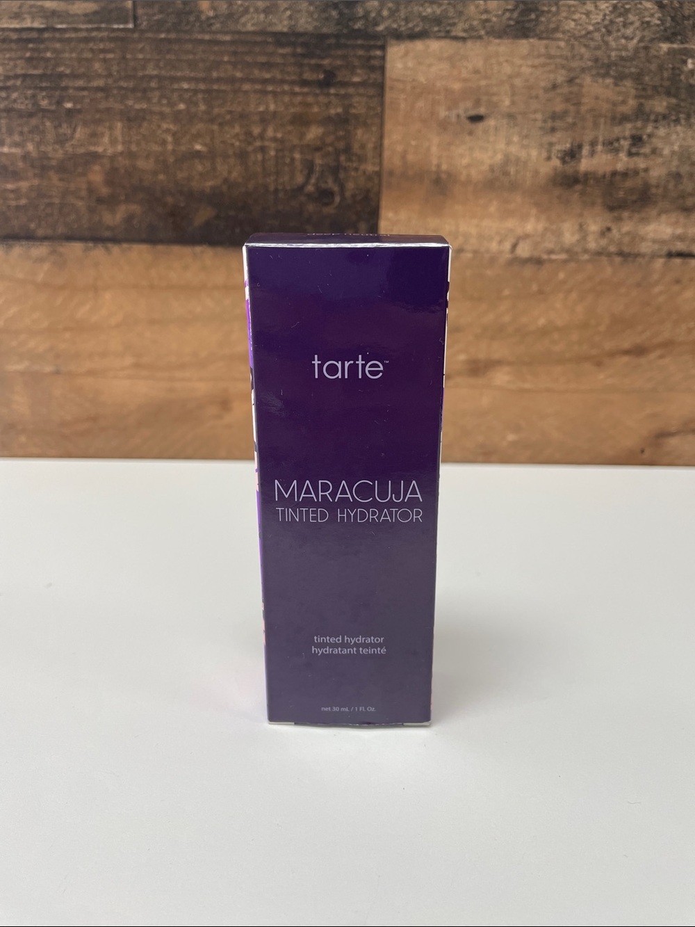 tarte Maracuja Tinted Hydrator - Purple Packaging 54N deep neutral